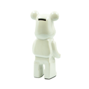 Urso em Cerâmica Branco 27cm