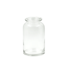 Vaso de Vidro Transparente 22cm