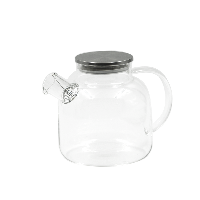Chaleira de Vidro Transparente 21cm