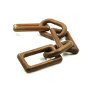 Corrente de Madeira 5 Elos Marrom