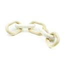 Corrente de Madeira Corda Branca 5 Elos 10x52cm