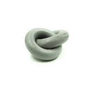 Decoração 2 Elos de Madeira Cinza 14x19cm