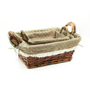 Cestas de Vime de Salgueiro com Tecido 3 peças