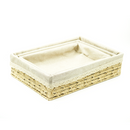 Cestas de Corda Com Tecido 3 peças