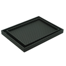 Bandejas MDF PU Preta 2 Peças