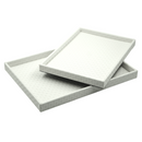 Bandejas MDF PU Branca 2 Peças