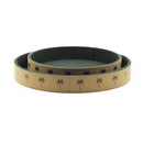 Bandejas Redondas Marrom MDF PU 2 Peças