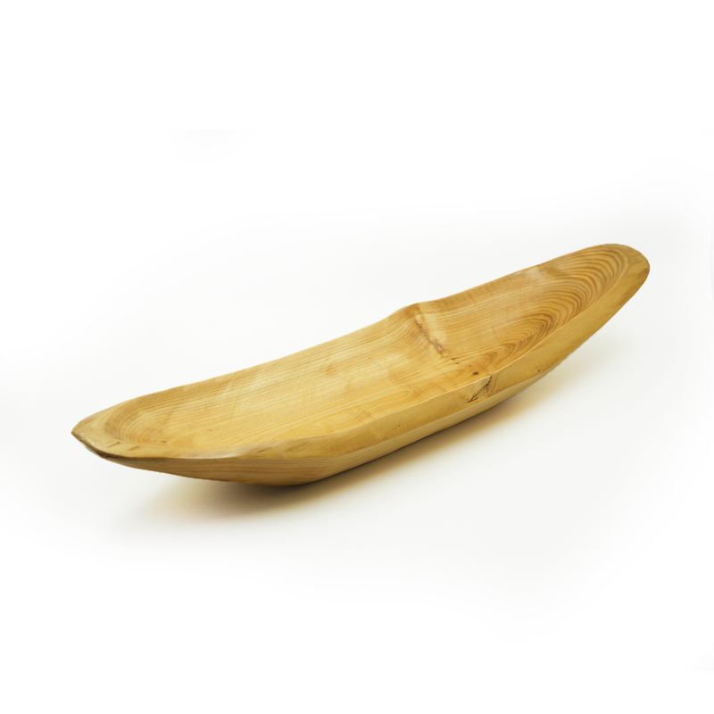 Tigela Madeira Rústica 54x15cm