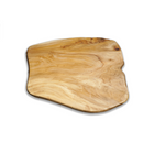 Placa de Corte Madeira Rústica 40x30x2cm