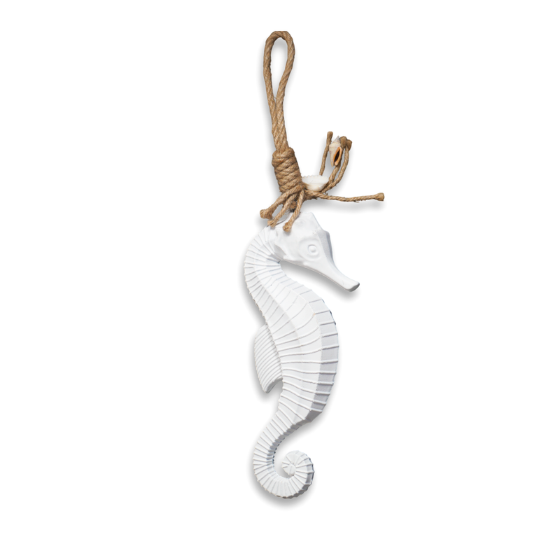 Decoração Cavalo Marinho MDF 13x44cm