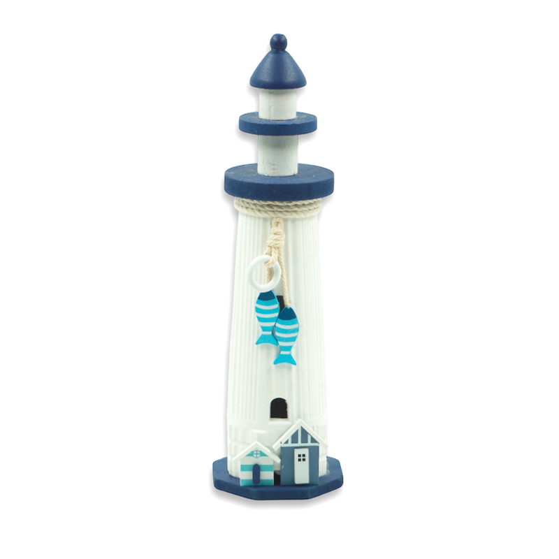 Decoração Farol MDF 10x33cm