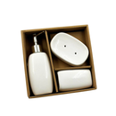 Conjunto para Banheiro Cerâmica 3 Peças