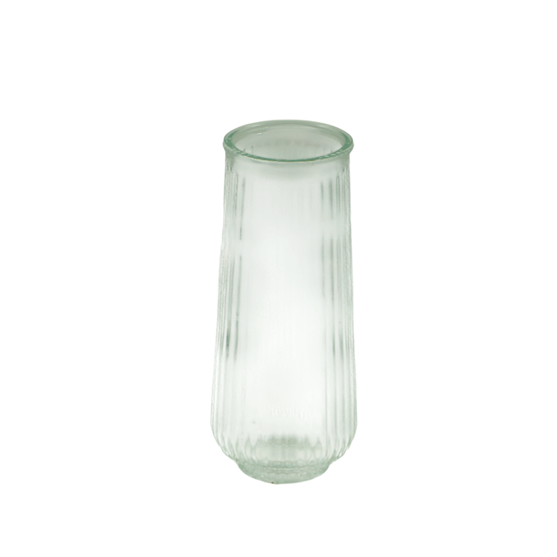 Vaso Reflexos em Vidro 20cm