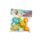 Kit Chocalho para Bebê 4 Peças