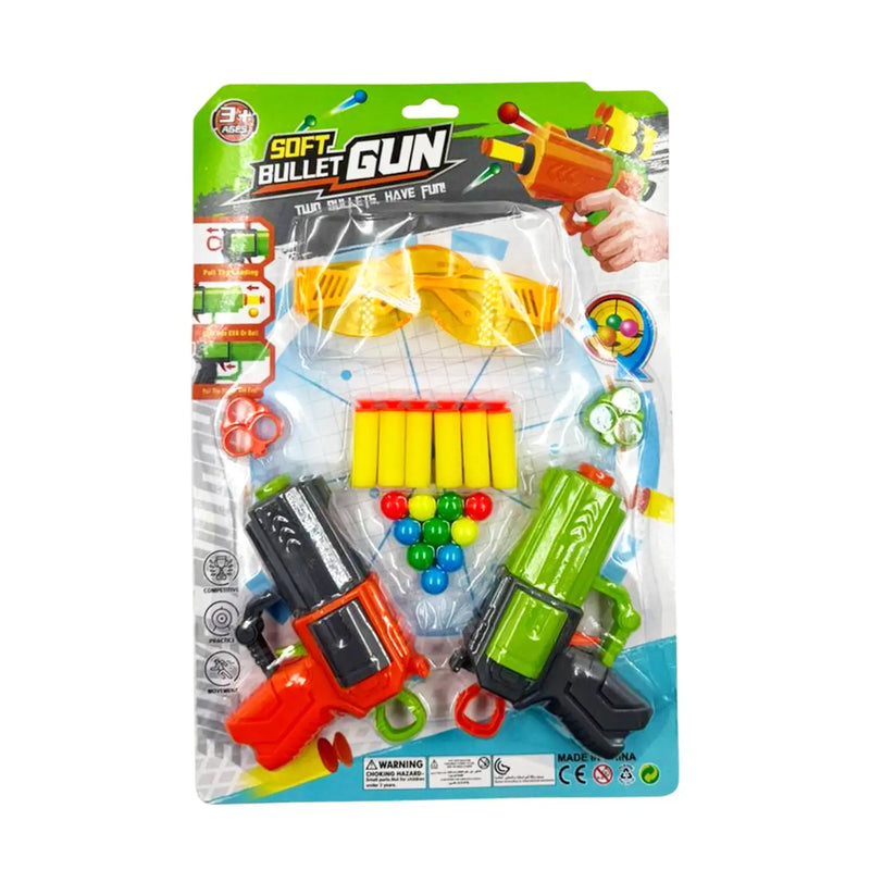 Kit Brinquedo Pistola Lança Dardos