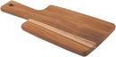 Tábua Retangular Kitchen em Madeira Teca com Cabo 30x15cm