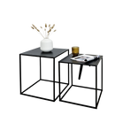 Set de Mesa Lateral Metal 2 Peças