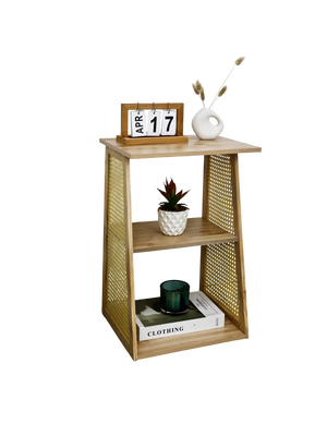 Mesa de Cabeceira Lateral Rattan
