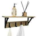 Prateleira Cabideira de Parede Hall