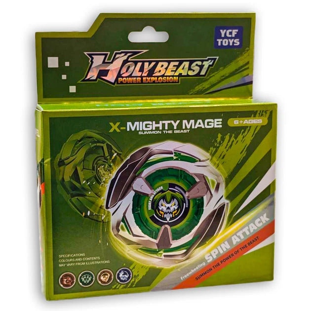 Pião de Batalha com Lançador