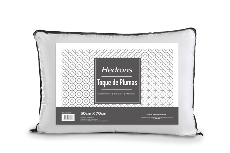 Travesseiro Toque de Plumas