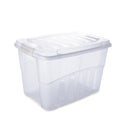 Caixa Organizadora Retangular Alta com Tampa e Travas Laterais Gran Box 28L