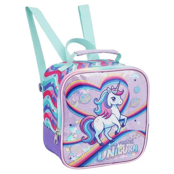 Lancheira Infantil Feminina Unicorn