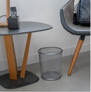 Lixeira de Metal Redonda Prata 8,5L