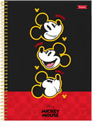 Caderno Universitário CD Mickey Vintage 10 Matérias