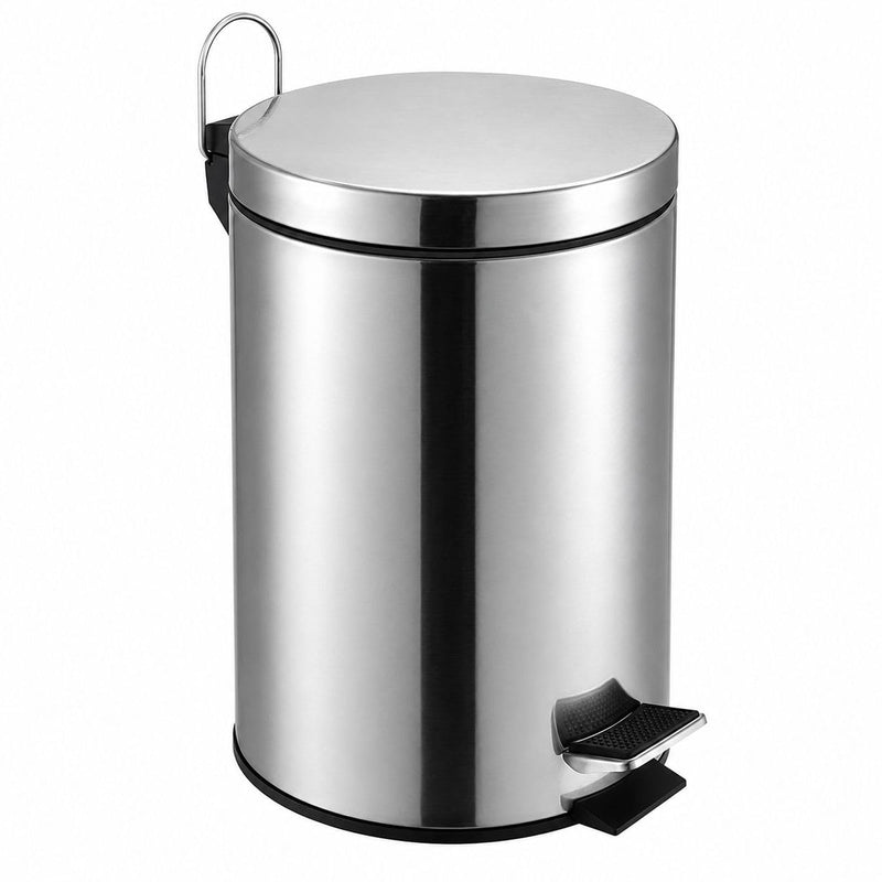 Lixeira Redonda Inox 12L