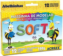 Massinha de Modelar Soft 180g 12 Cores