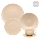 Aparelho de Jantar e Chá Unni Merengue 20 Peças