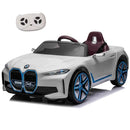 Carro Elétrico Infantil BMW i4 Branca 12v