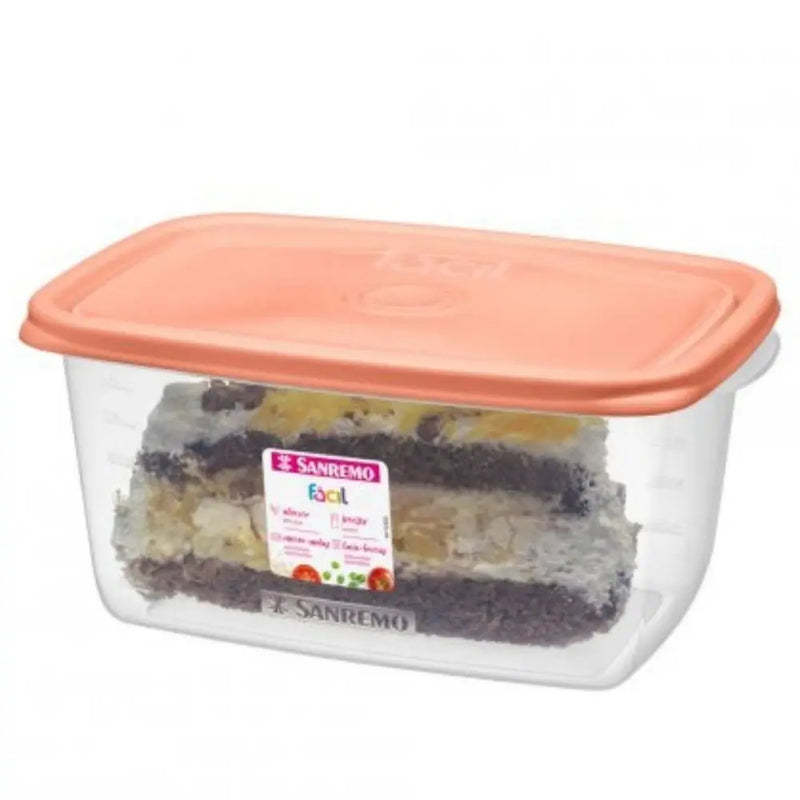Pote Fácil Retangular Sortido 580mL
