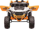Mini Carro UTV Elétrico com Controle Laranja 12v