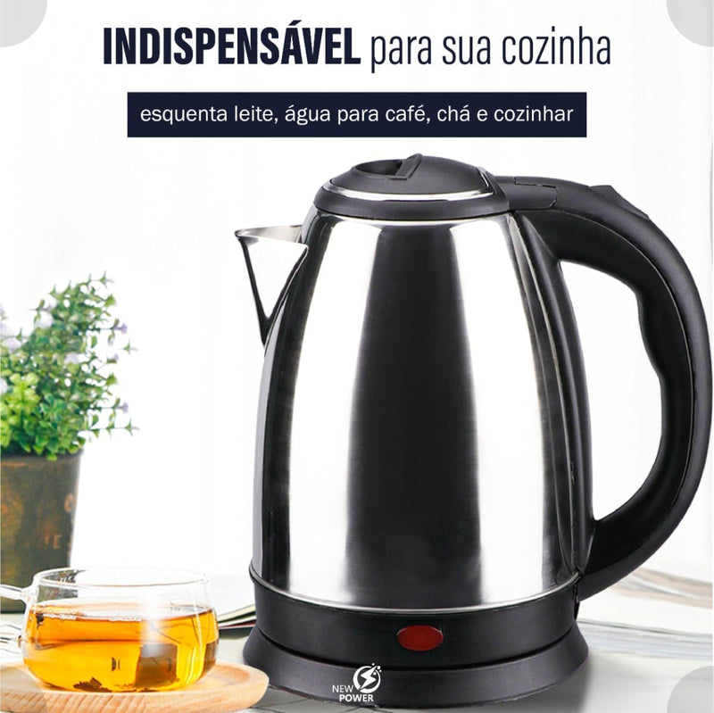 Chaleira Elétrica De Inox Jarra 1.8L 220v