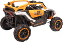 Mini Carro UTV Elétrico com Controle Laranja 12v
