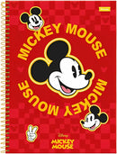 Caderno Universitário CD Mickey Vintage 10 Matérias