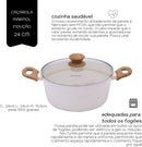 Caçarola Indução Style Cook Marmol 24cm
