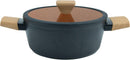 Caçarola Antiaderente Norma 24cm Preta