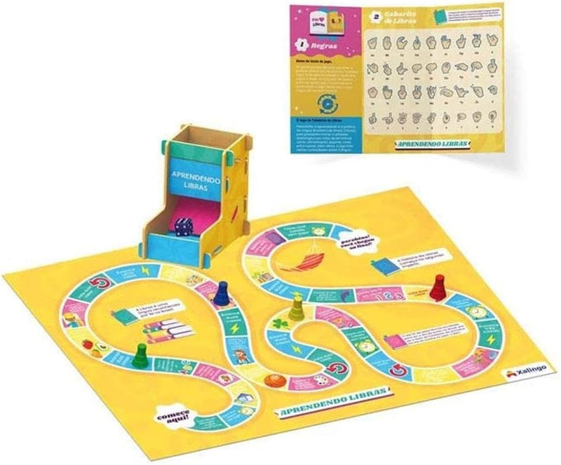 Jogo de Tabuleiro Libras