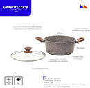 Caçarola Style Cook Grafite 24cm
