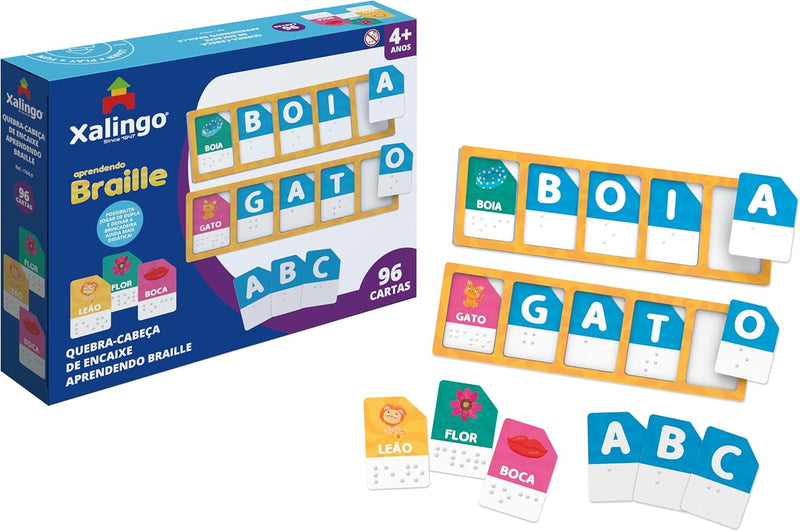 Jogo Quebra Cabeça Braille