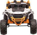 Mini Carro UTV Elétrico com Controle Laranja 12v