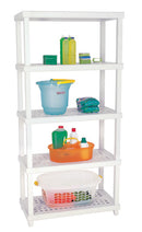 Estante para 250kg com 5 Preteleiras Branca