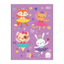 Caderno Caligrafia Brochurão Sapeca Feminino 40 Folhas