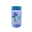 Pote Organizador Multiuso Azul Stitch 350mL