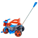 Triciclo Infantil Moto Rider Azul Vermelho