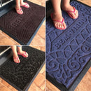 Tapete Capacho de Entrada Bem Vindo Emborrachado 39x59cm