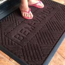 Tapete Capacho de Entrada Bem Vindo Emborrachado 39x59cm